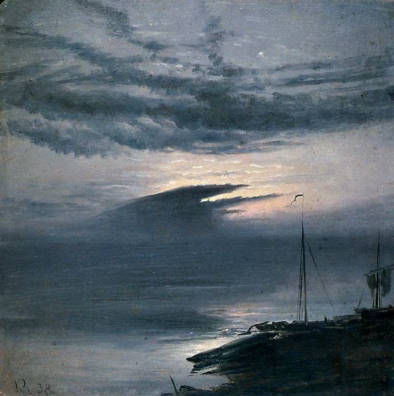 L'Elba al chiaro di luna - National Museum of Art, Architecture and Design